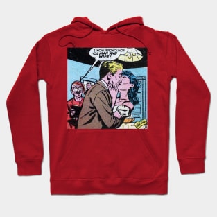 Comic I Pronounce You Man and Wife Hoodie